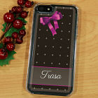 iPhone 5 Pink Bow and Polka Dots Case